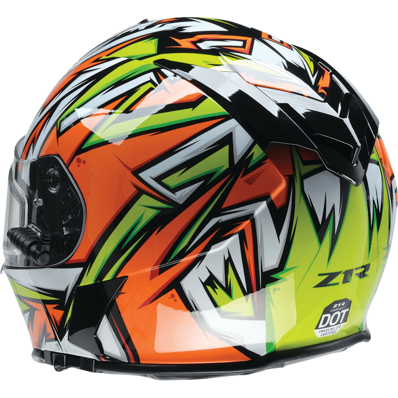 Z1R Warrant Helmet Neuron Orange/Green 2XL