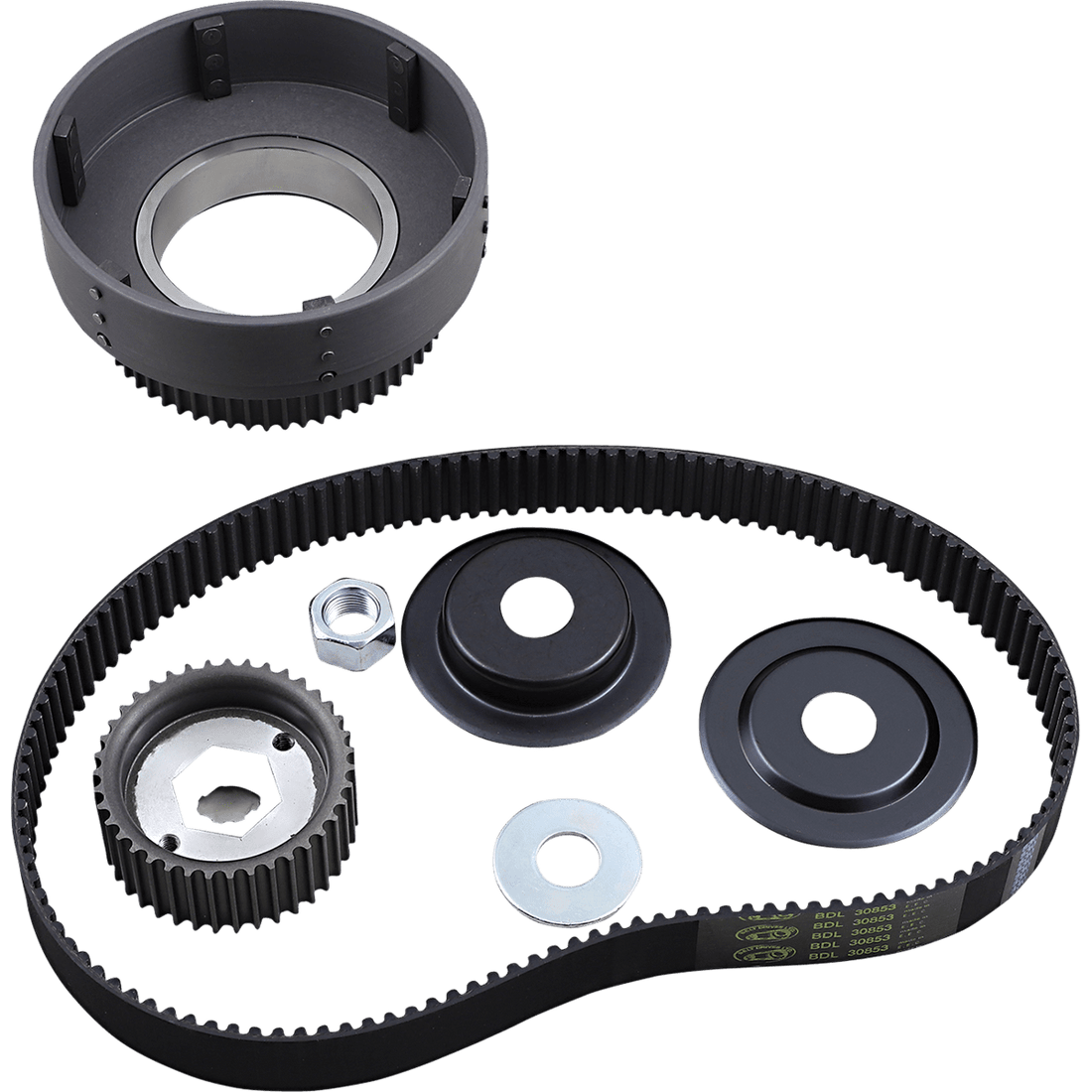 BELT DRIVES LTD. Belt Drive Kit '55-Early '84 6139SK2