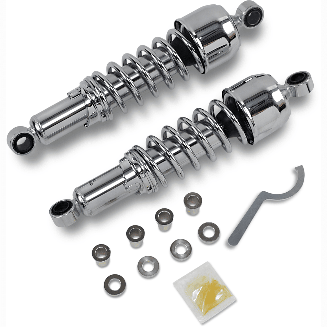 DRAG SPECIALTIES SHOCKS Replacement Shock Absorbers Chrome 12.5"