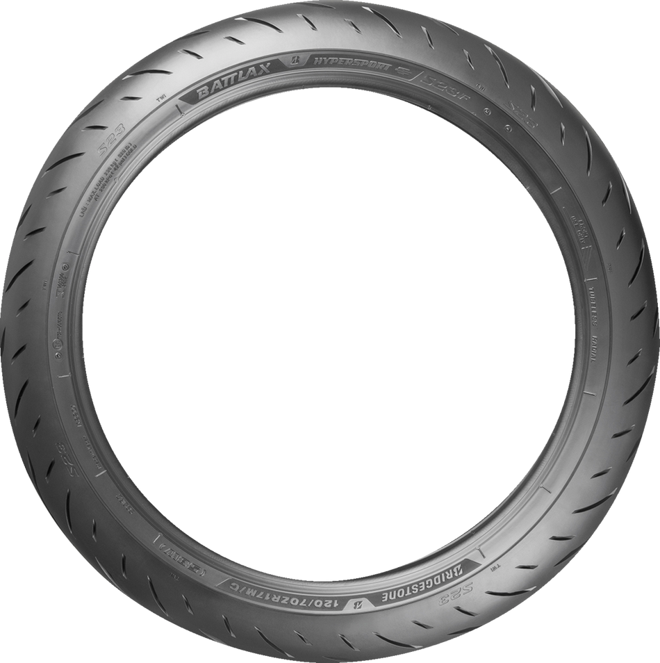 BRIDGESTONE Tire Battlax S23 Front 120/70ZR17 58W 15924