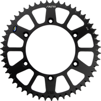 SUNSTAR SPROCKETS Rear Sprocket 51 Tooth Honda/Yamaha Works/Black 5359251BK