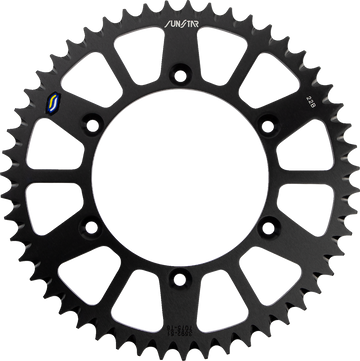 SUNSTAR SPROCKETS Rear Sprocket 51 Tooth Honda/Yamaha Works/Black 5359251BK