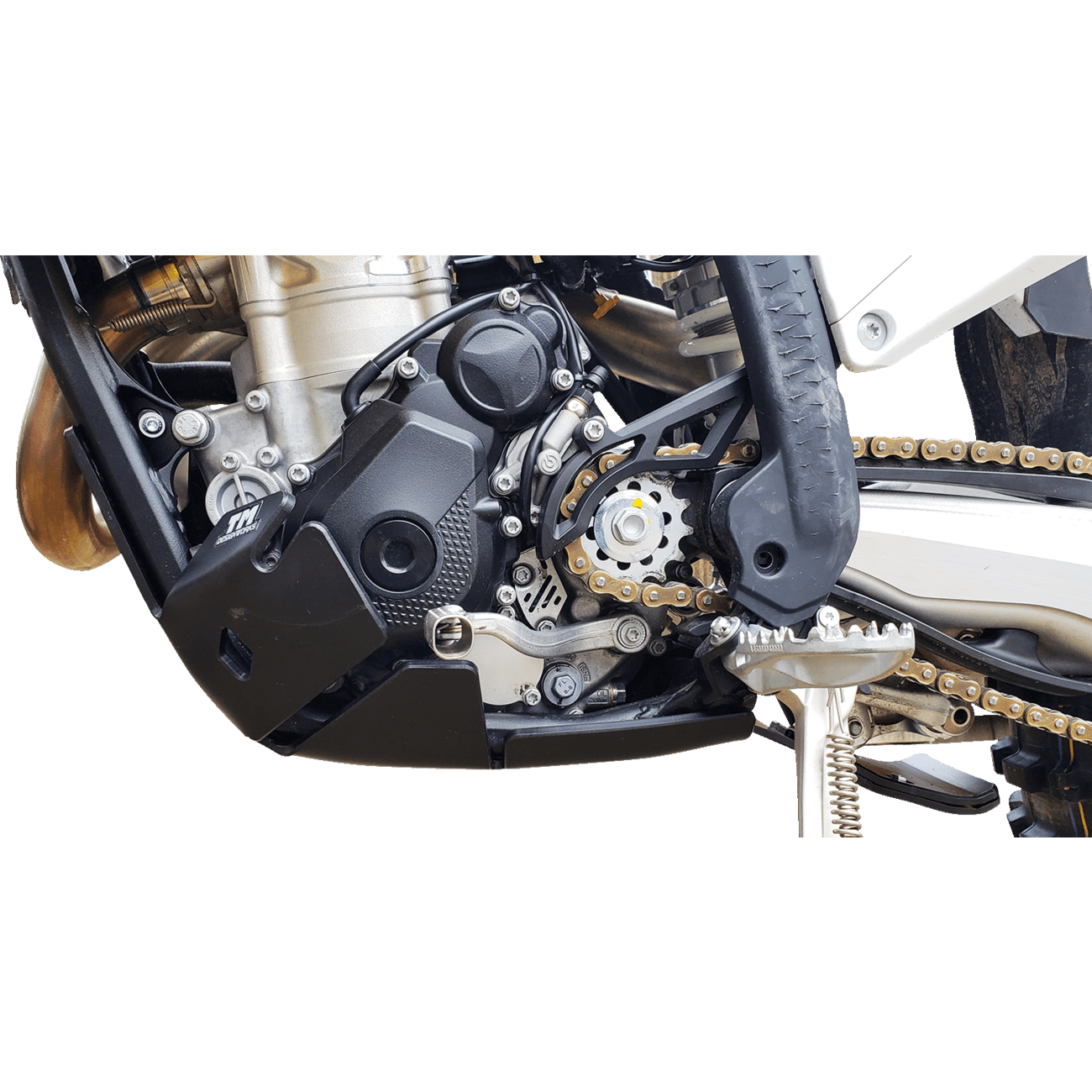 T.M. DESIGNWORKS Skid Plate Black KHLG362BK