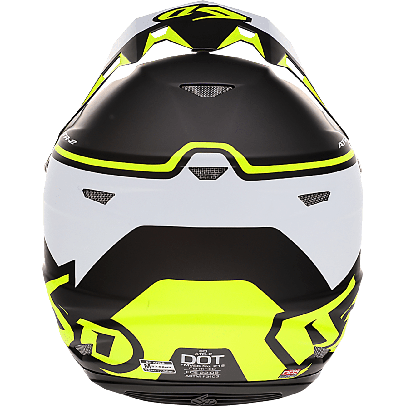 6D HELMETS ATR-2 Helmet Drive Neon Yellow Large