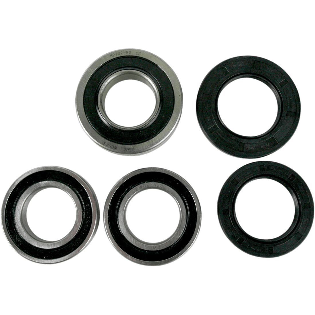 PIVOT WORKS Wheel Bearing Kit Rear