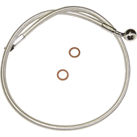 MAGNUM SHIELDING Brake Line -12mm-35° 32" Sterling Chromite II AS378132