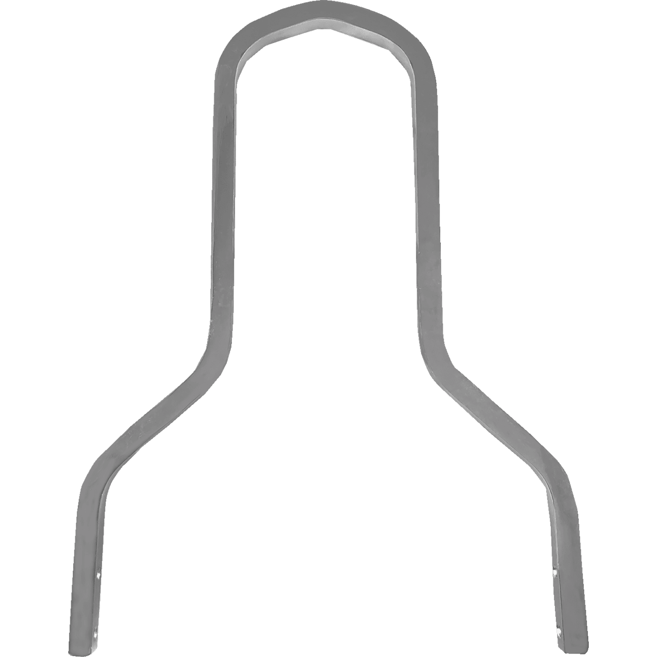 DRAG SPECIALTIES Square Sissy Bar Chrome 11" H x 11" W