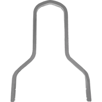 DRAG SPECIALTIES Square Sissy Bar Chrome 11" H x 11" W