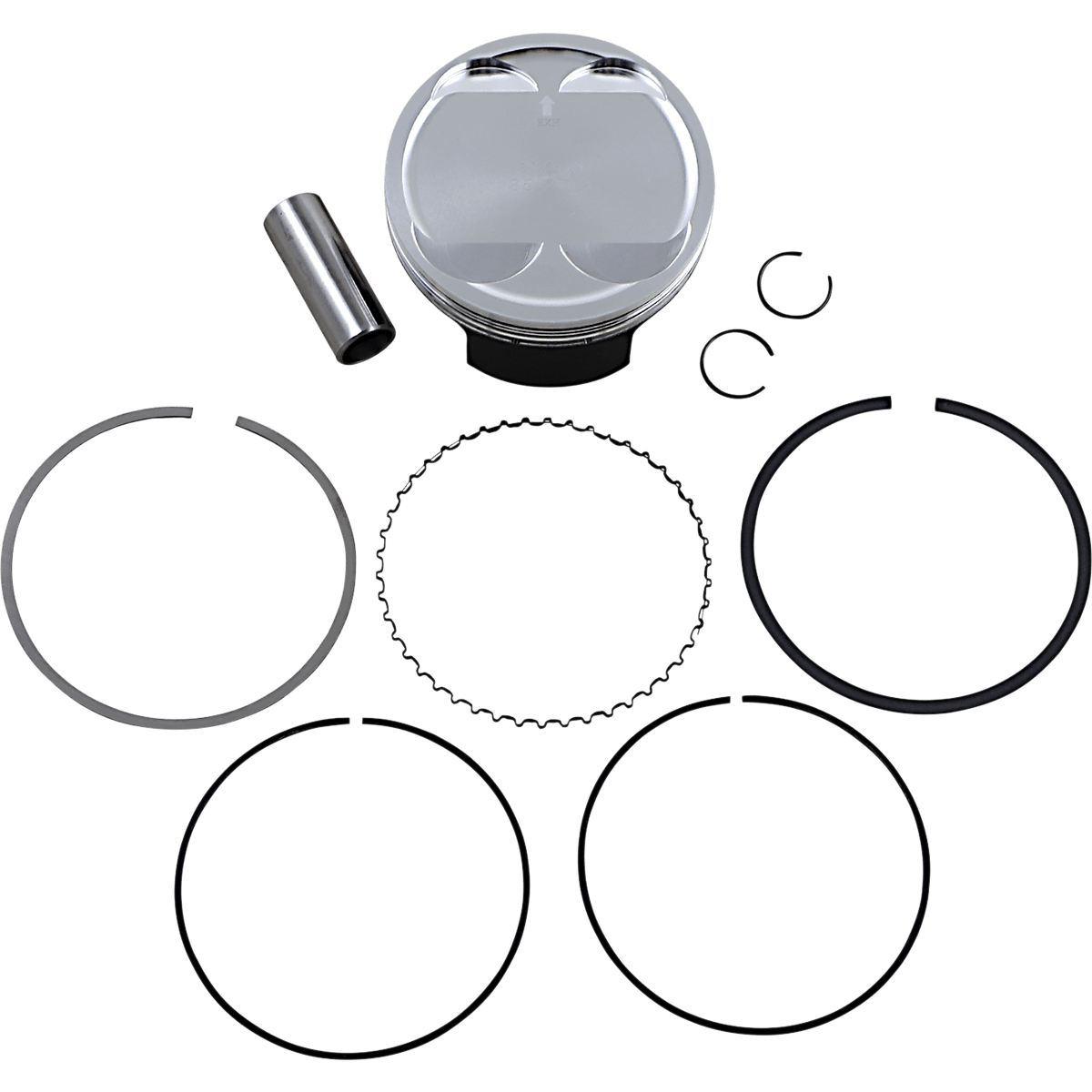 WOSSNER Piston Kit 96.95 mm Husqvarna