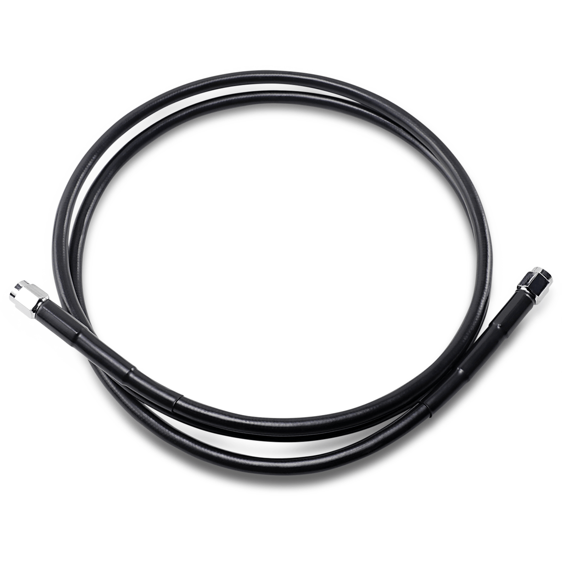 DRAG SPECIALTIES Universal Brake Line Black 58"