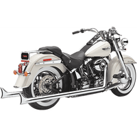 COBRA True Dual Exhaust Fishtail '97-'06 Softail 6987