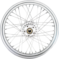 DRAG SPECIALTIES Wheel Laced 40 Spoke Front Chrome 19x2.5 '14+ 1200C/1200X