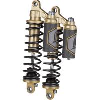 LEGEND SUSPENSION REVO ARC Piggyback Shocks Standard Gold 13" '04+ Sportster 13101918