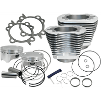 S&S CYCLE 4" Big Bore Bolt-In Sidewinder® Cylinder Kit 100" Silver