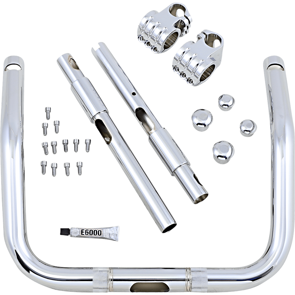 KLOCK WERKS Handlebar Klip Hanger 13" Chrome KWH040583