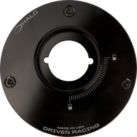 DRIVEN RACING Fuel Cap Base Black Aprilia DHFCBAP01