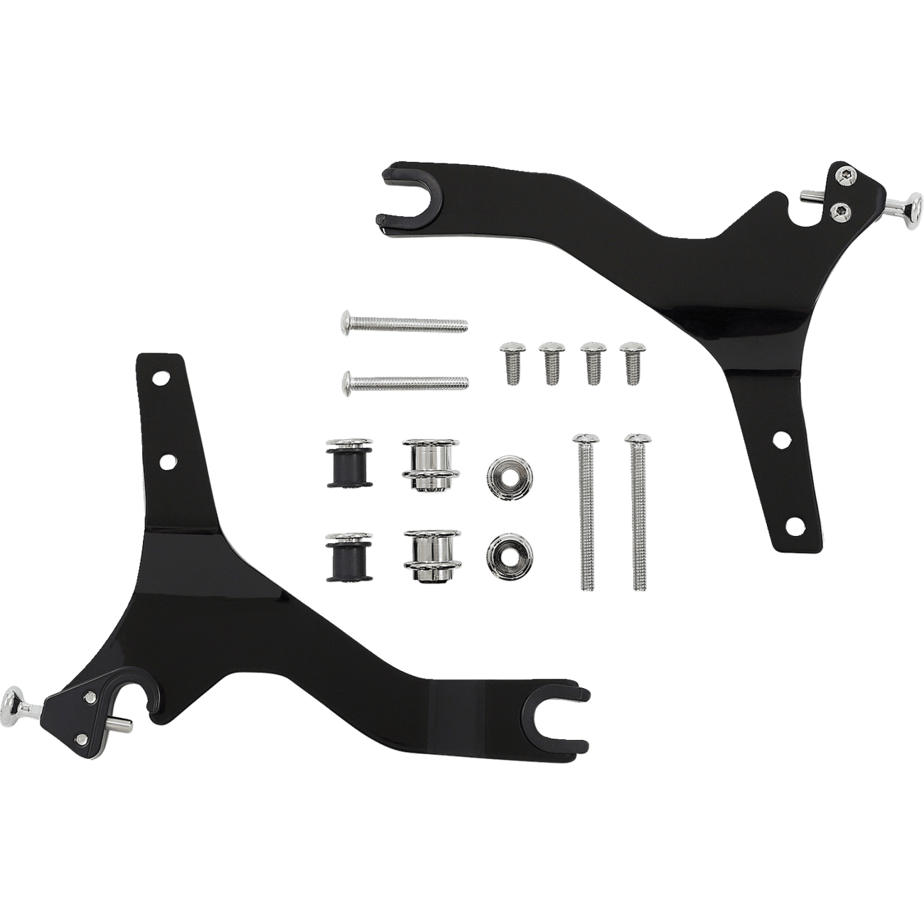 COBRA Backrest Kit 14" Black Sportster 6022045B