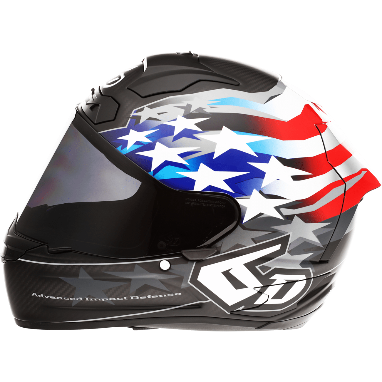 6D HELMETS ATS-1R Helmet Patriot Red/White/Blue Small 300695