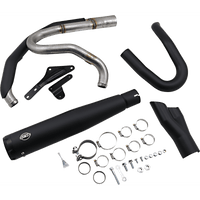 S&S CYCLE 2:1 Exhaust for M8 Softail Black 5500857