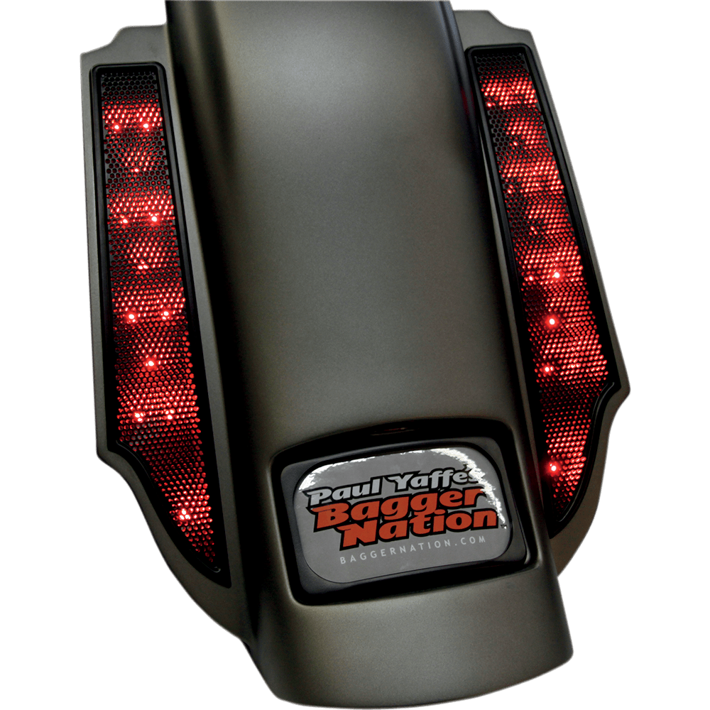 PAUL YAFFE BAGGER NATION Super Bright LED Lights Red PYO:SBR