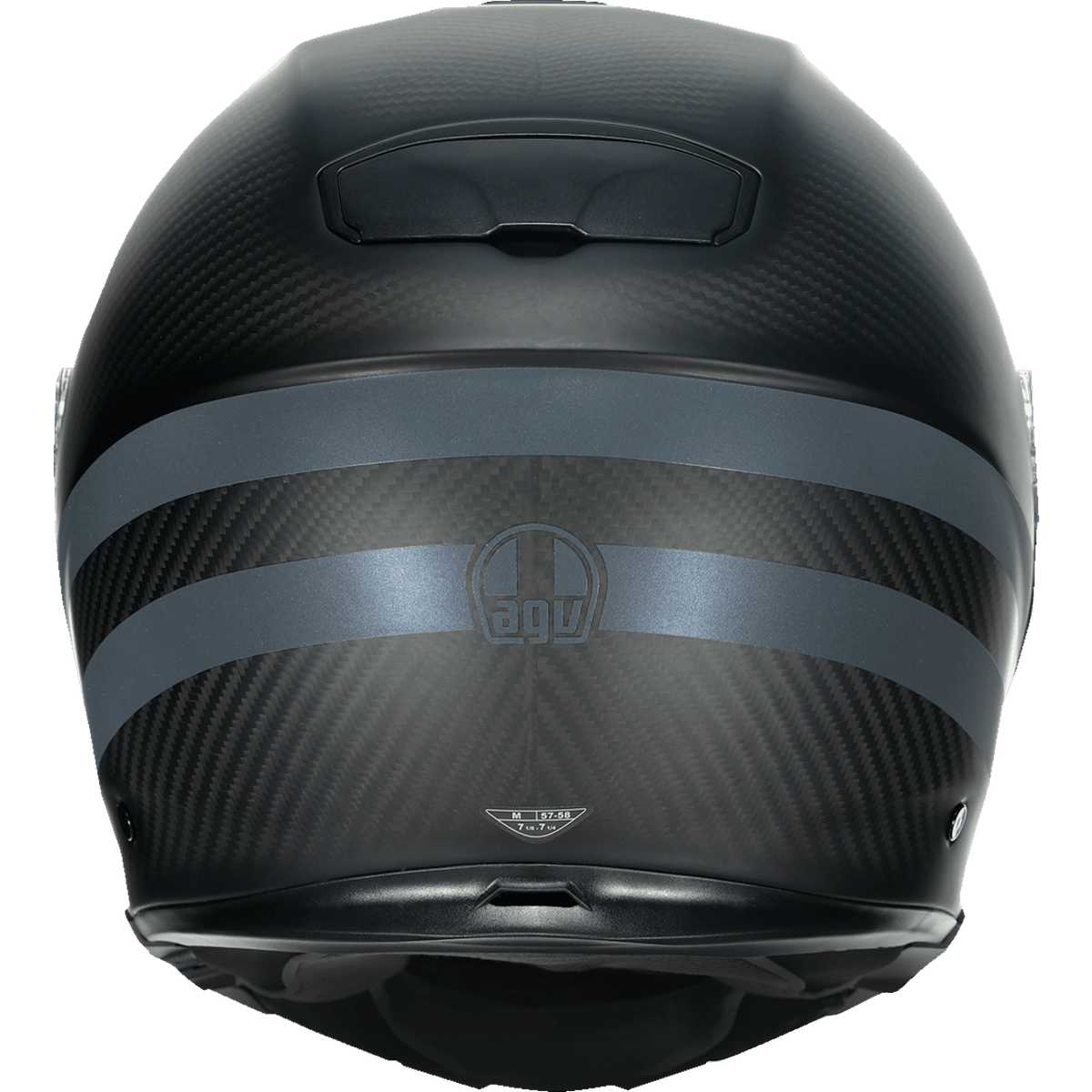 AGV SportModular Helmet Dark Refractive Carbon/Black Medium 211201O2IY01412