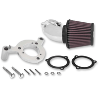 K & N Aircharger® Performance Intake System Kit Bright Chrome 631131P