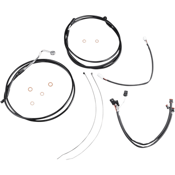 MAGNUM SHIELDING Control Cable Kit XR Black 486881