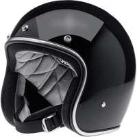 BILTWELL Bonanza Helmet Gloss Black XS 1001101201