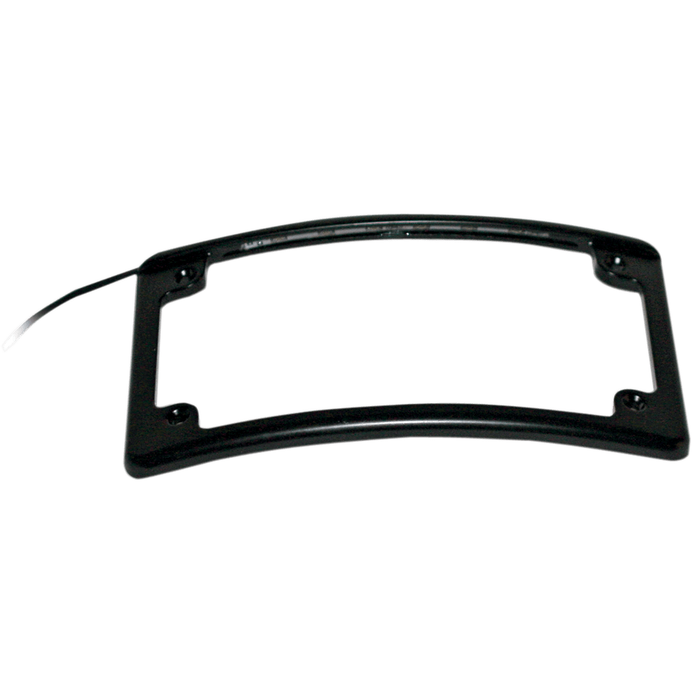 CUSTOM DYNAMICS LED License Plate Frame Black