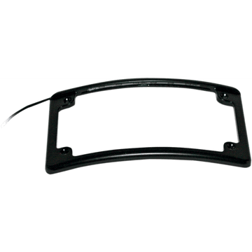 CUSTOM DYNAMICS LED License Plate Frame Black