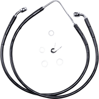 DRAG SPECIALTIES Brake Line Front (Upper) Black