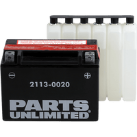 PARTS UNLIMITED AGM Battery YTX15L-BS .66 L