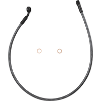 MAGNUM SHIELDING Brake Line Front 10 mm 35° 28" KARBONFIBR AS77128