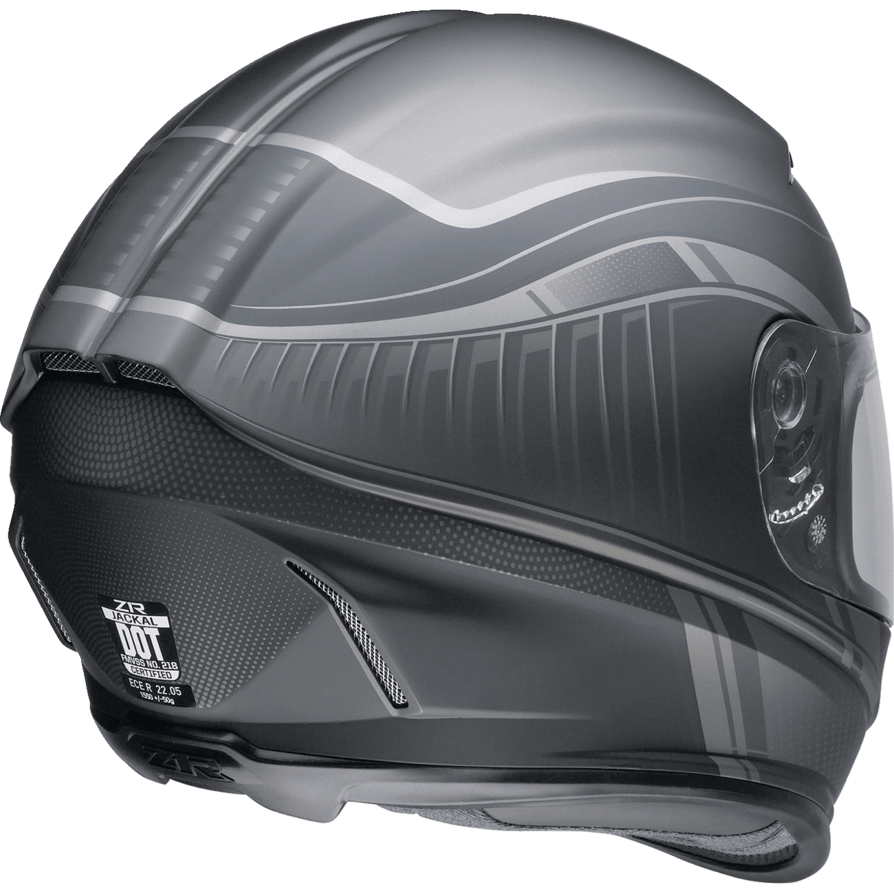 Z1R Jackal Helmet Dark Matter Steel XS