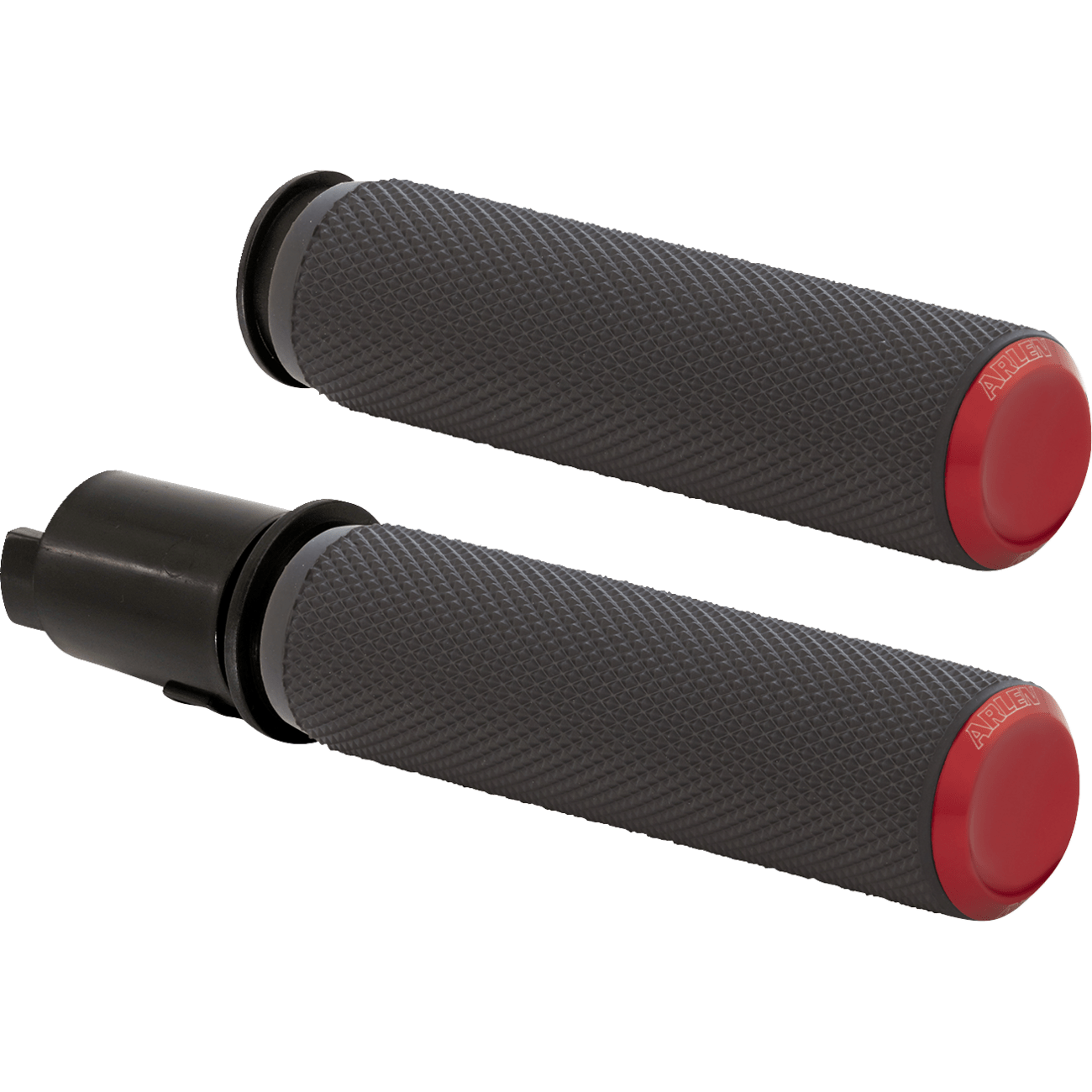 ARLEN NESS Grips Knurled TBW Red 500055