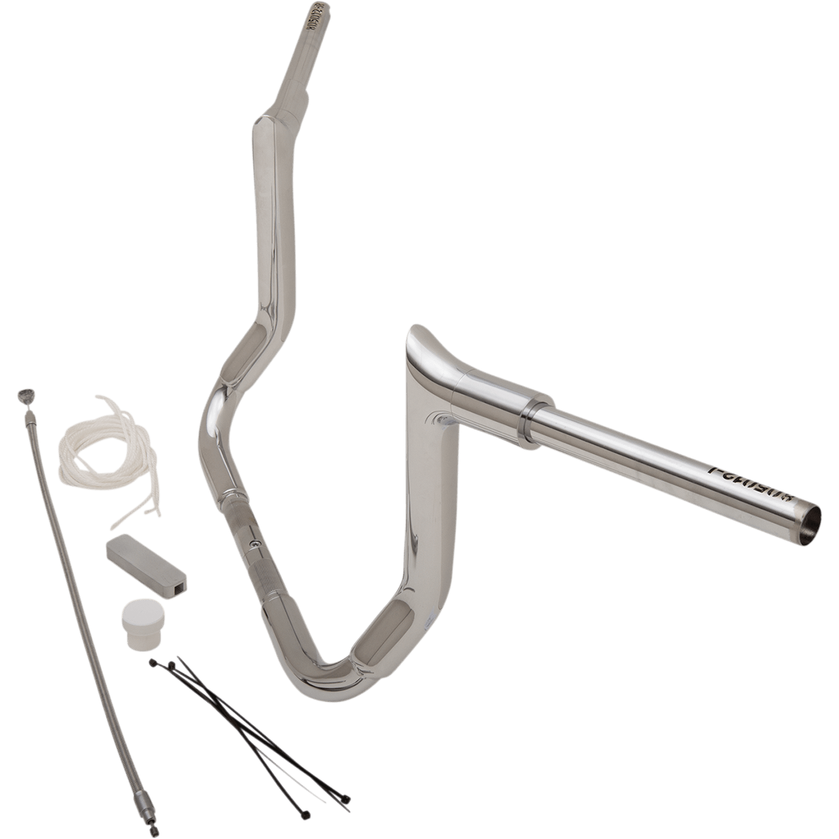 FAT BAGGERS INC. Handlebar Kit Pointed Top 12" Chrome 809112