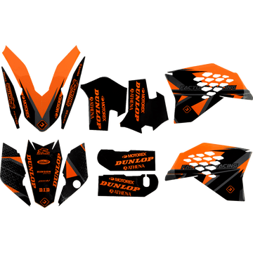 FLU DESIGNS INC. PTS 6 Graphic Kit KTM 51090