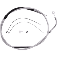 MAGNUM SHIELDING Clutch Cable Polished 52362HE