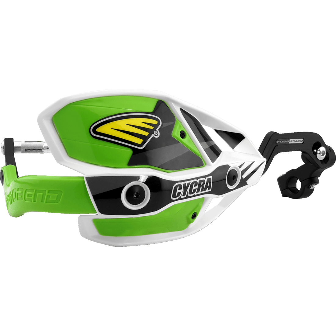 CYCRA Handguards Ultra Oversized White/Green 1CYC740872X