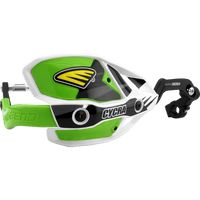 CYCRA Handguards Ultra Oversized White/Green 1CYC740872X