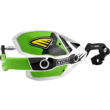 CYCRA Handguards Ultra Oversized White/Green 1CYC740872X