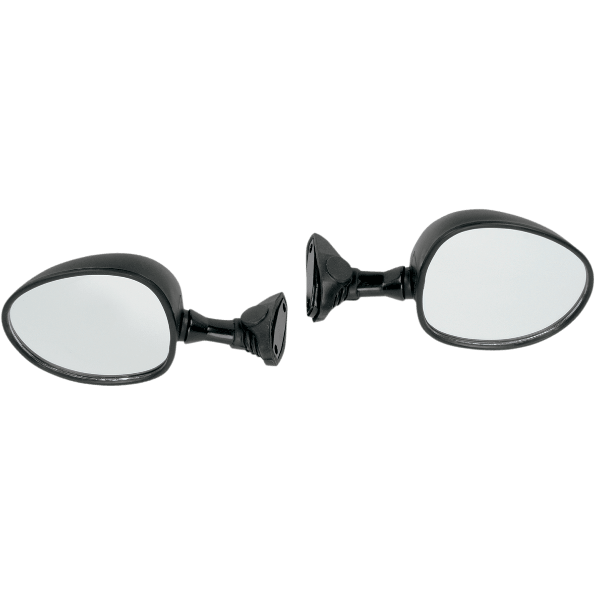 KIMPEX Mirror Side View Panel Mount Round Black 284000