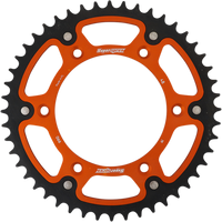 SUPERSPROX Stealth Rear Sprocket 48 Tooth Orange Husaberg/Husqvarna/KTM