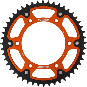 SUPERSPROX Stealth Rear Sprocket 48 Tooth Orange Husaberg/Husqvarna/KTM