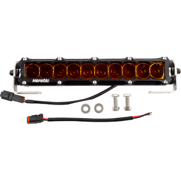 HERETIC Light Bar 10" Spot Amber 51005