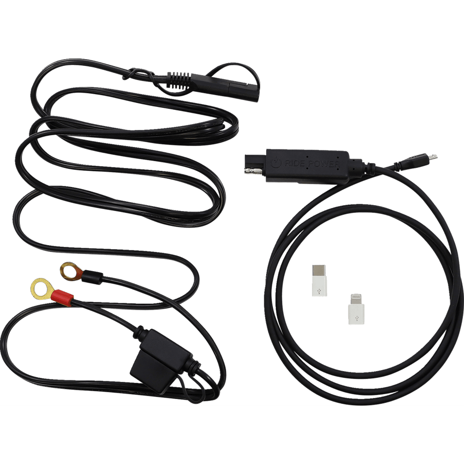 RidePower Phone Charging Cable Kit 10'