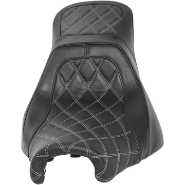 DANNY GRAY Airhawk Weekday 2Up XL Seat no Backrest Receptacle Double Diamond Stitch Air FXBR/S '18-'23 24811DIAAIR