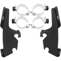 MEMPHIS SHADES Batwing Trigger Lock Mounting Kit Valkyrie Black MEM8999