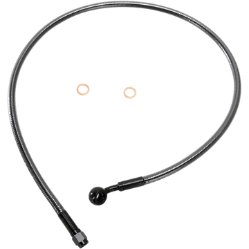 MAGNUM SHIELDING Brake Line 10 mm-35° 30" Black Pearl AS47130