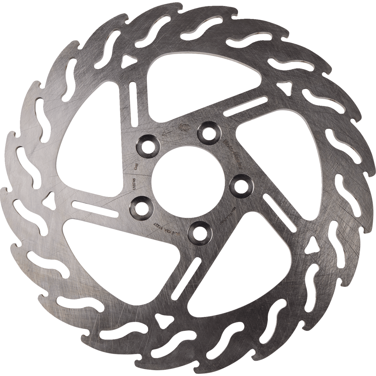 MOTO-MASTER Brake Rotor Rear Flame 110746PU